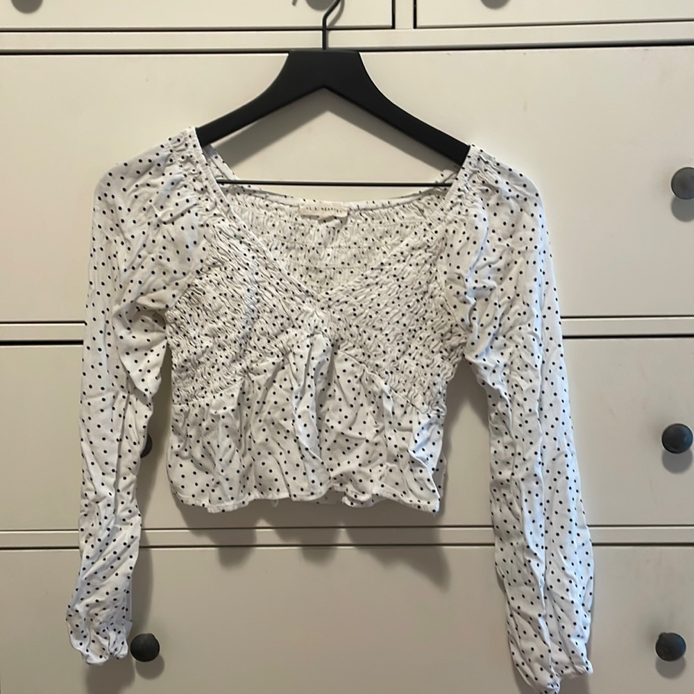 Pacsun/LA Hearts polka dot top